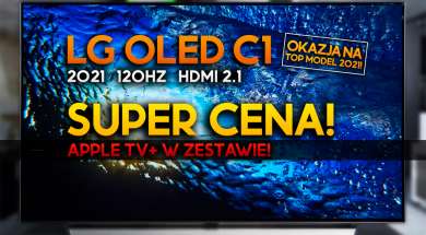 telewizor 4K LG OLED C1 55 cali promocja Media Expert styczeń 2022 okładka