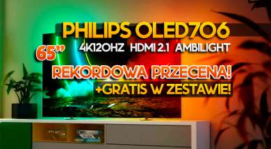 Philips OLED 706 65 cali media expert promocja styczeń 2022 okładka 2