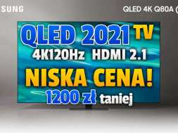 samsung qled q80a telewizor 55 cali promocja vobis styczeń 2022 okładka