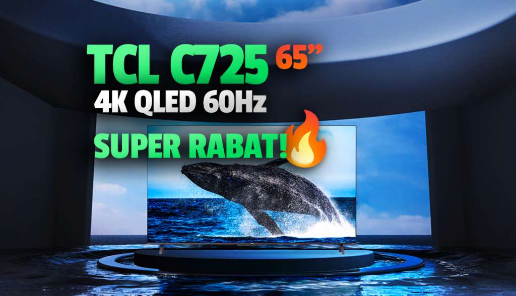 Świetny, duży telewizor 4K QLED z Dolby Vision i Android TV w mega promocji! TCL C725 65 cali - bardzo niska cena! Gdzie?