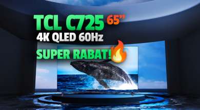 telewizor 4K QLED 60Hz TCL C725 65 cali promocja Media Expert styczeń 2021 okładka