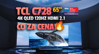 telewizor TCL QLED C728 55 cali promocja Media Expert grudzień 2022 okładka
