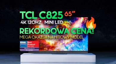 telewizor TCL C825 65 cali promocja Vobis maj 2022 okładka