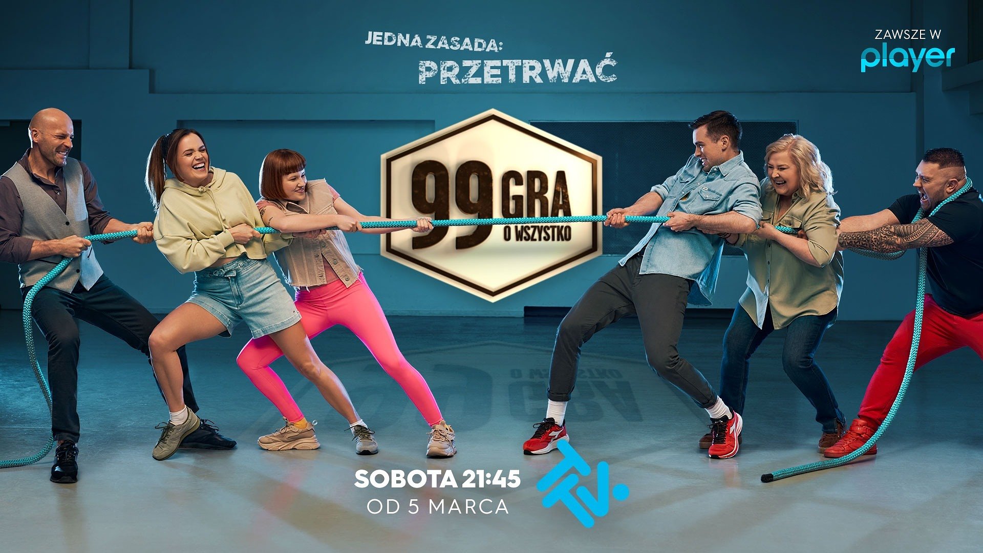 Drugi sezon show „99 – Gra o wszystko” już od marca na TTV i Player! O jaką nagrodę będą walczyć uczestnicy?