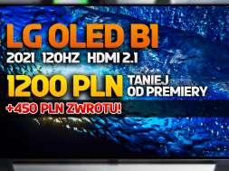 LG OLED B1 55 cali telewizor promocja Media Expert luty 2022 okładka