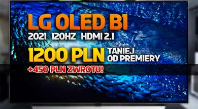 LG OLED B1 55 cali telewizor promocja Media Expert luty 2022 okładka