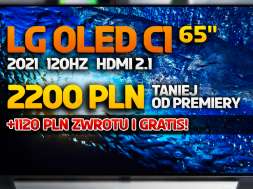 LG OLED C1 65 cali media expert promocja luty 2022 okładka