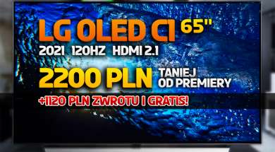 LG OLED C1 65 cali media expert promocja luty 2022 okładka