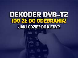 dekoder dvb-t2 hevc 100 zł jak odebrać okładka