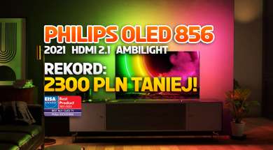 telewizor 4K Philips OLED856 65 cali promocja Media Expert luty 2022 okładka