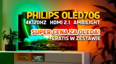 Philips OLED 706 55 cali media expert promocja luty 2022 okładka