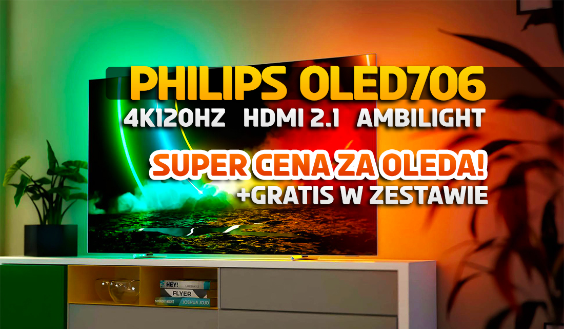 Super nowoczesny TV OLED w wielkiej promocji! Tak tanio innego modelu 120Hz z HDMI 2.1 nie da się kupić! Gdzie okazja?