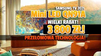 telewizor Samsung Neo QLED 4K QN91 55 cali promocja Media Expert luty 2022 okładka 2