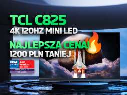 TCL C825 55 cali telewizor 4K promocja Vobis luty 2022 okładka 2