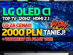 telewizor 4K LG OLED C1 55 cali promocja Media Expert marzec 2022 okładka 4