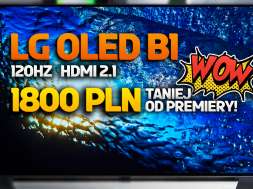 LG OLED B1 55 cali telewizor promocja Media Expert marzec 2022 okładka
