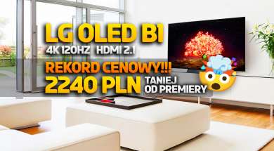 LG OLED B1 55 cali telewizor promocja Media Expert marzec 2022 okładka