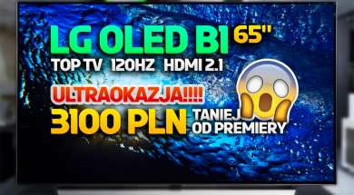LG OLED B1 65 cali telewizor promocja Media Expert marzec 2022 okładka 3