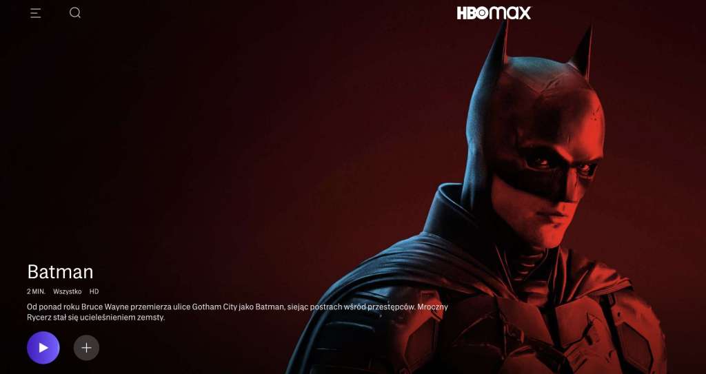 Co oglądać w HBO Max w jakości 4K? Wielkanocne premiery na czele z nowym Batmanem!