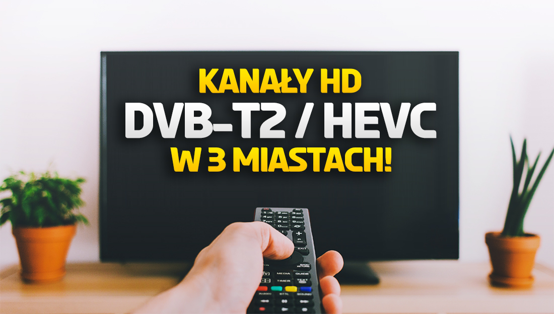 7 nowych kanałów naziemnych w HD pojawiło się w trzech polskich miastach! Co i gdzie można oglądać za darmo?