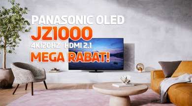 Panasonic JZ1000 telewizor 4K 48 cali promocja Media Expert marzec 2022 okładka