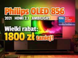 telewizor 4K Philips OLED856 65 cali promocja Media Expert marzec 2022 okładka