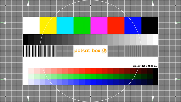 telewizja satelitarna kablowa polsat box kanał test