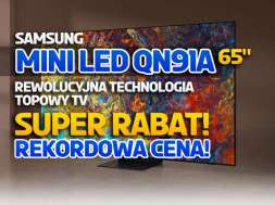 telewizor Samsung Neo QLED 4K QN91 65 cali promocja Vobis marzec 2022 okładka