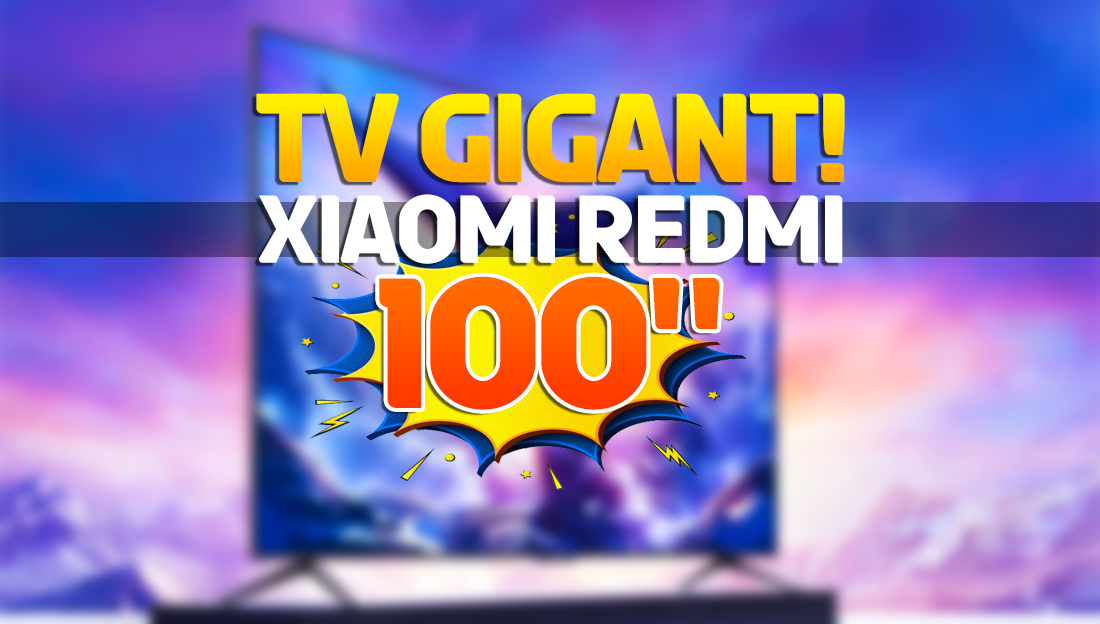 Wow! Potężny telewizor Redmi Smart TV MAX 100 cali już w sklepach! Ale niska cena! Będzie w Polsce?