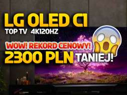 telewizor 4K LG OLED C1 55 cali promocja Media Expert kwiecień 2022 okładka