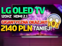 LG OLED B1 55 cali telewizor promocja Media Expert kwiecień 2022 okładka