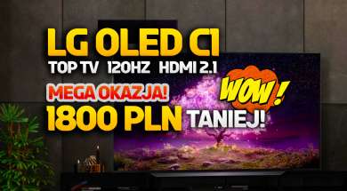 LG OLED C1 telewizor 4K LG OLED C1 55 cali promocja Media Expert kwiecień 2022 okładka 3