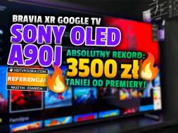 Sony OLED A80J zapowiedź testu wariant 2
