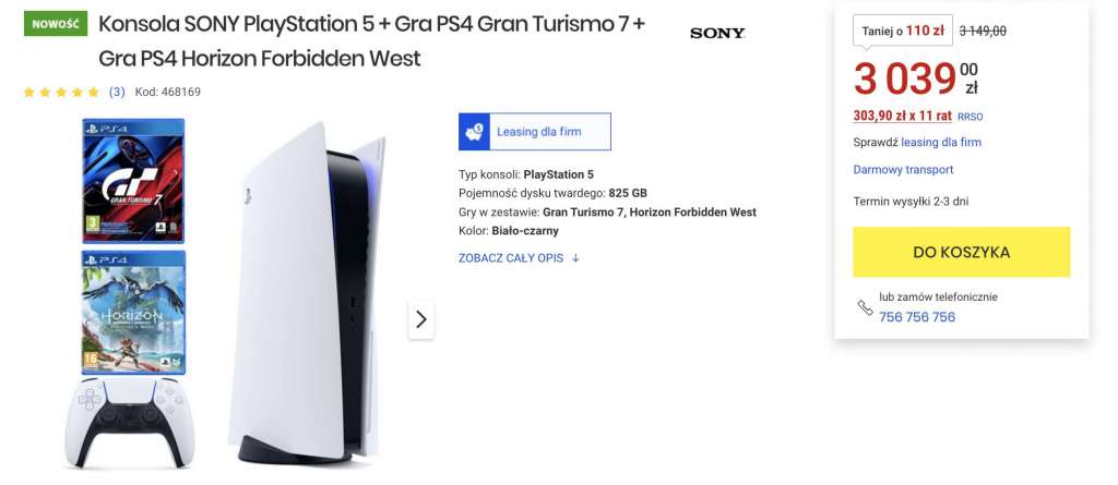 Nowa dostawa PlayStation 5 do Polski! Gdzie kupić teraz konsolę? Jakie ceny?
