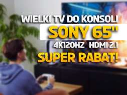 telewizor 4K Sony X85J 65 cali promocja Media Expert kwiecień 2022 okładka