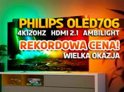 Philips OLED 706 55 cali media expert promocja lipiec 2022 okładka