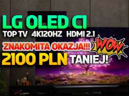 telewizor 4K LG OLED C1 55 cali promocja Media Expert maj 2022 okładka 2
