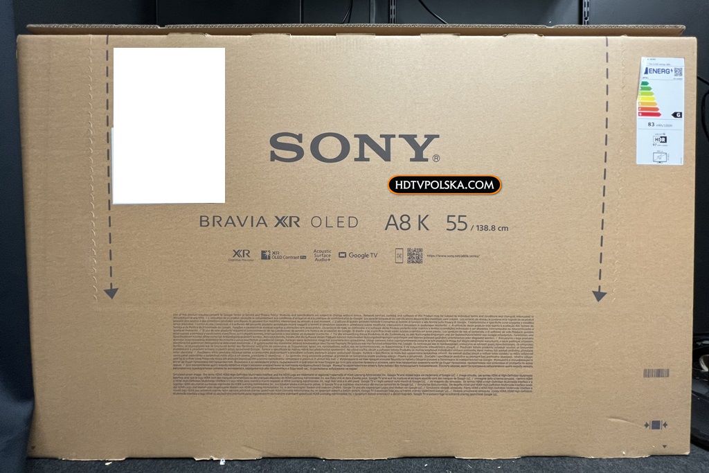 Test Sony OLED A80K