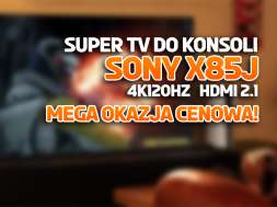 telewizor 4K Sony X85J 55 cali promocja Media Expert maj 2022 okładka