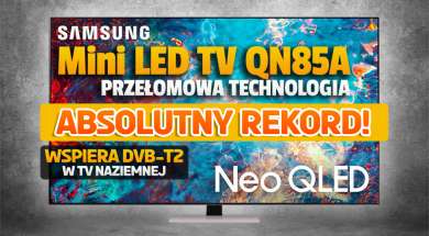 Samsung QN85 55 cali telewizor 4K promocja vobis maj 2022 okładka