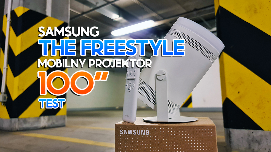 Obraz 100″ mieszczący się w plecaku? Test mobilnego projektora Samsung The Freestyle