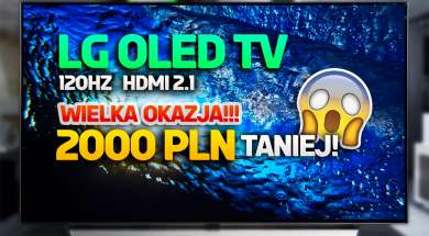 LG OLED B1 55 cali telewizor promocja Media Expert czerwiec 2022 okładka