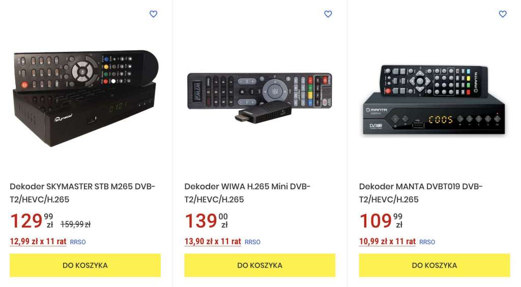 Jaki dekoder kupić do TV naziemnej DVB-T2 / HEVC? Z tymi modelami dalej będziesz odbierać kanały!