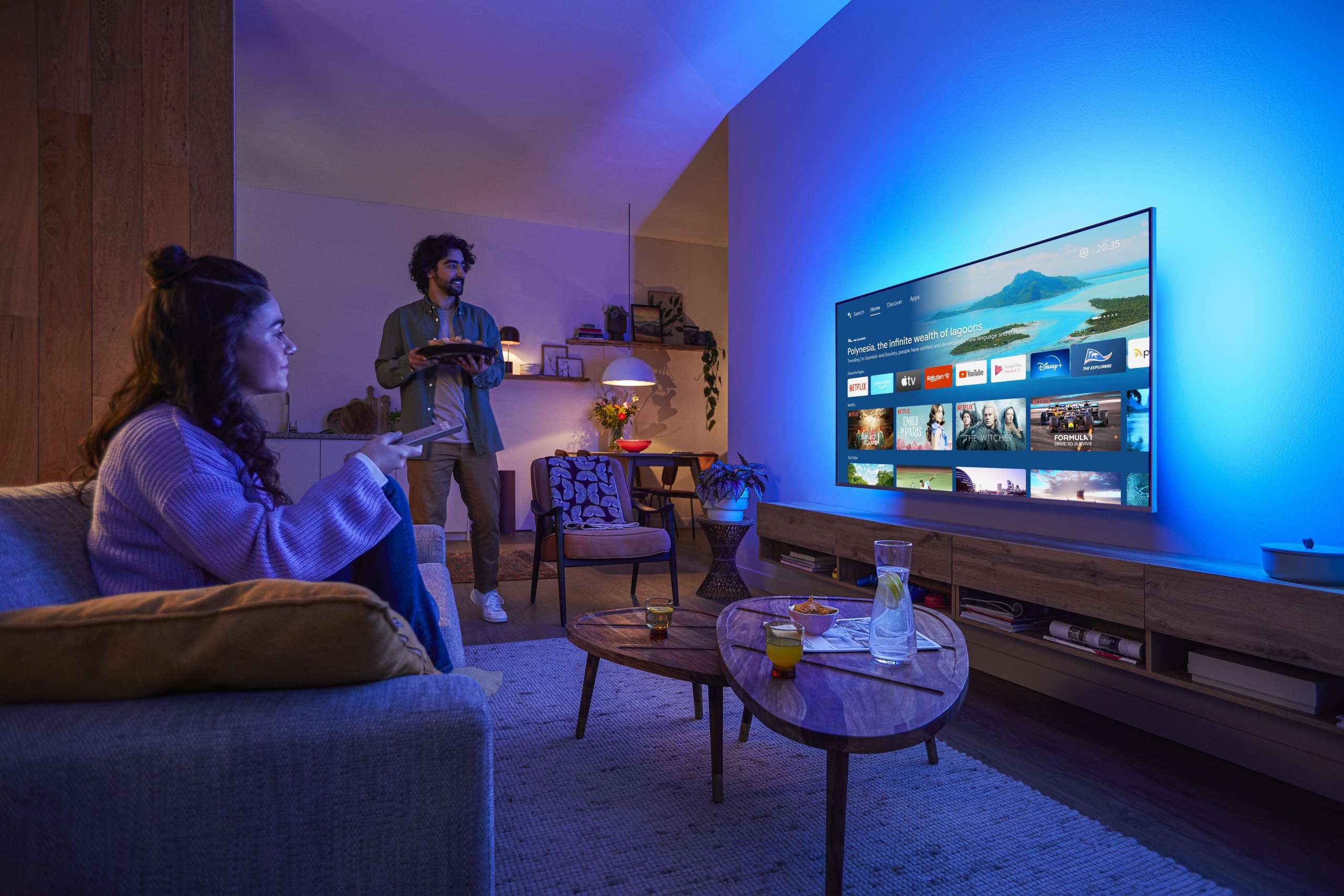 Wspaniała okazja na telewizor Philips The One 65 cali z HDMI 2.1, 120 Hz i Google TV!