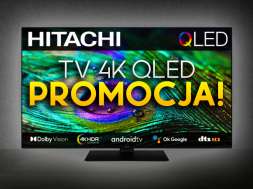 hitachi telewizory 4k qled promocja rtv euro agd okładka