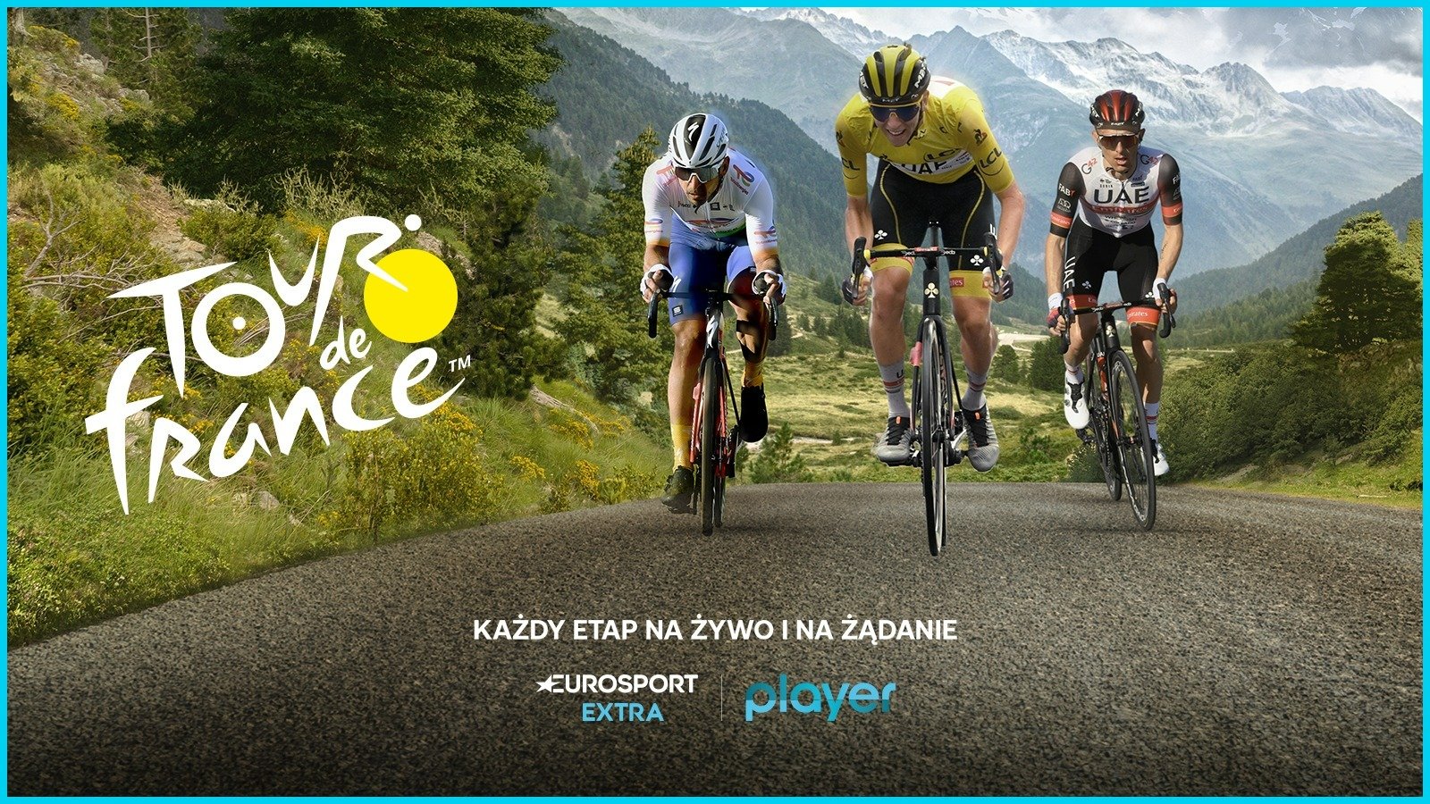 Gdzie oglądać Tour de France? Wyścig w całości w Eurosport i Player! Jak uzyskać dostęp?