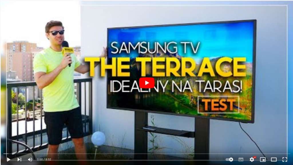 Test telewizor Samsung The Terrace film wideo-test