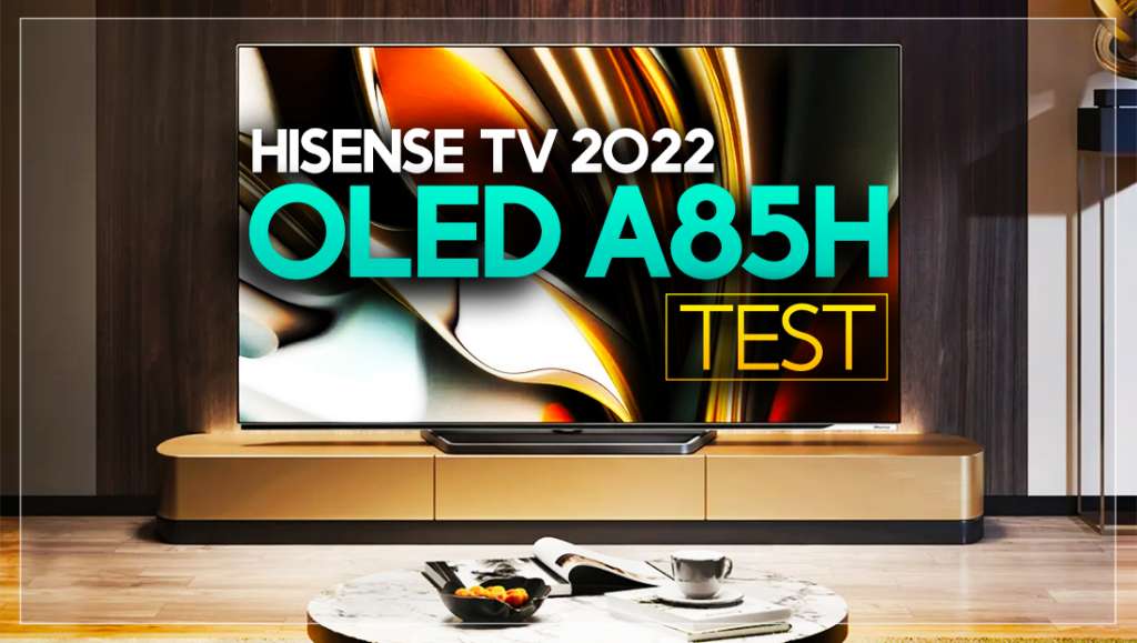 hisense oled a85h telewizory 2022 test okładka