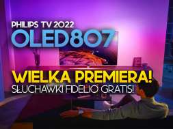 Philips OLED 807 telewizor 2022 77 cali premiera Media Expert sierpień 2022 okładka