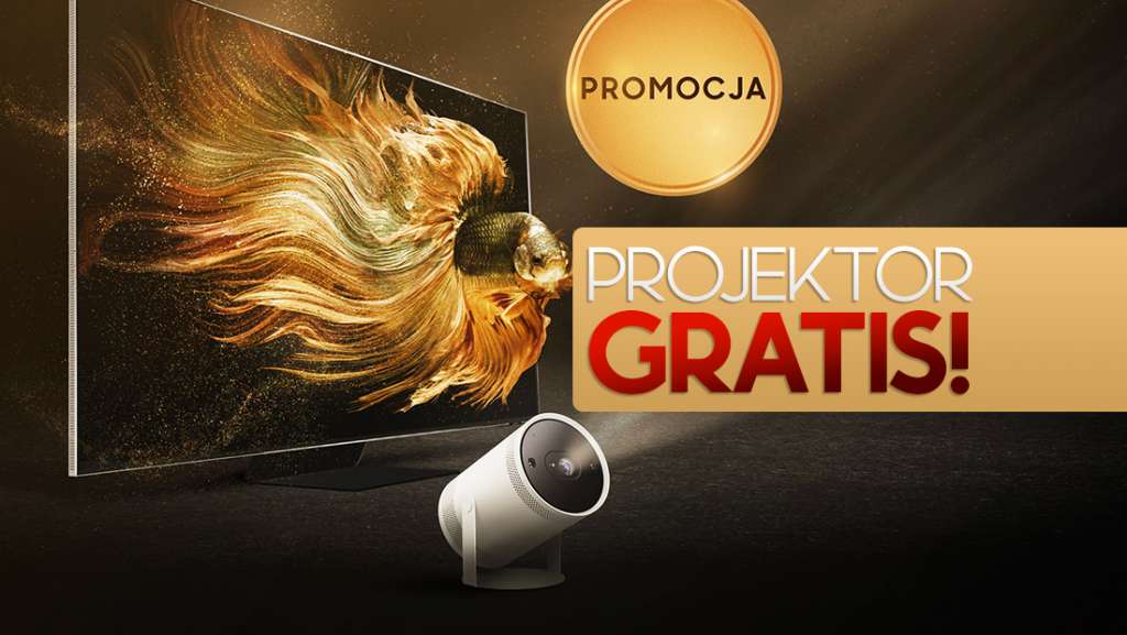 Kup telewizor, odbierze za darmo super projektor Samsung The Freestyle! Mega promocja! Gdzie?